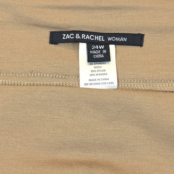 New Zac & Rachel The Ultimate Fit Pull on Straight Leg Dress Pants Womens Sz 24 - Picture 6 of 9